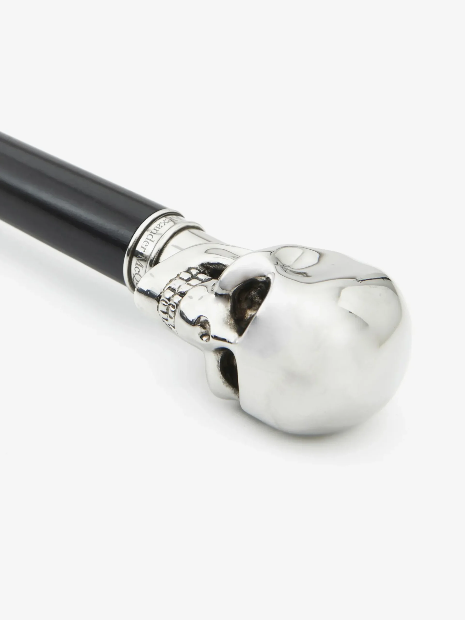 Men's Skull Long Umbrella in >Alexander McQueen Fashion