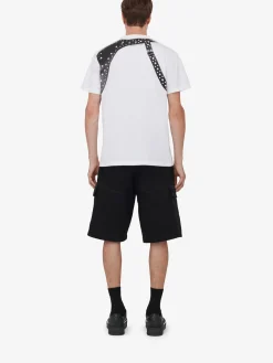 Men's Studded Harness T-shirt in ><noscript><img width=