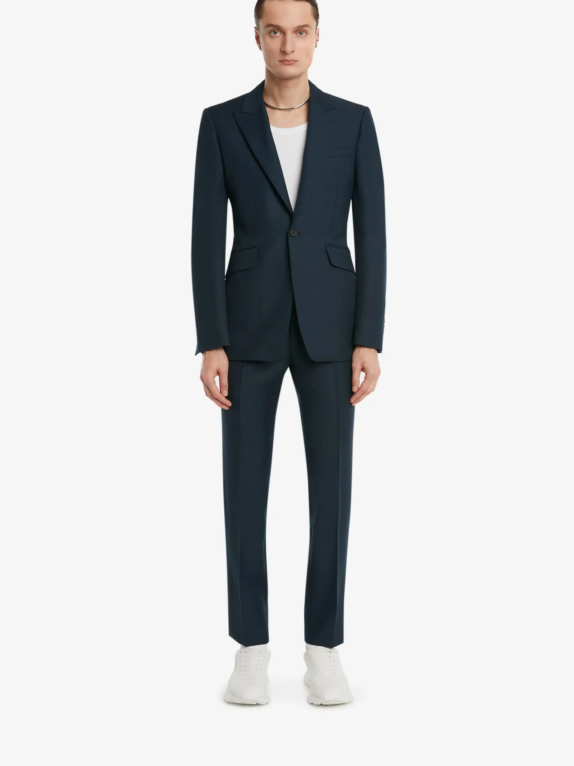 Men's Tailored Cigarette Trousers in >Alexander McQueen Best Sale