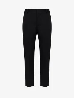 Men's Tailored Cigarette Trousers in >Alexander McQueen Cheap