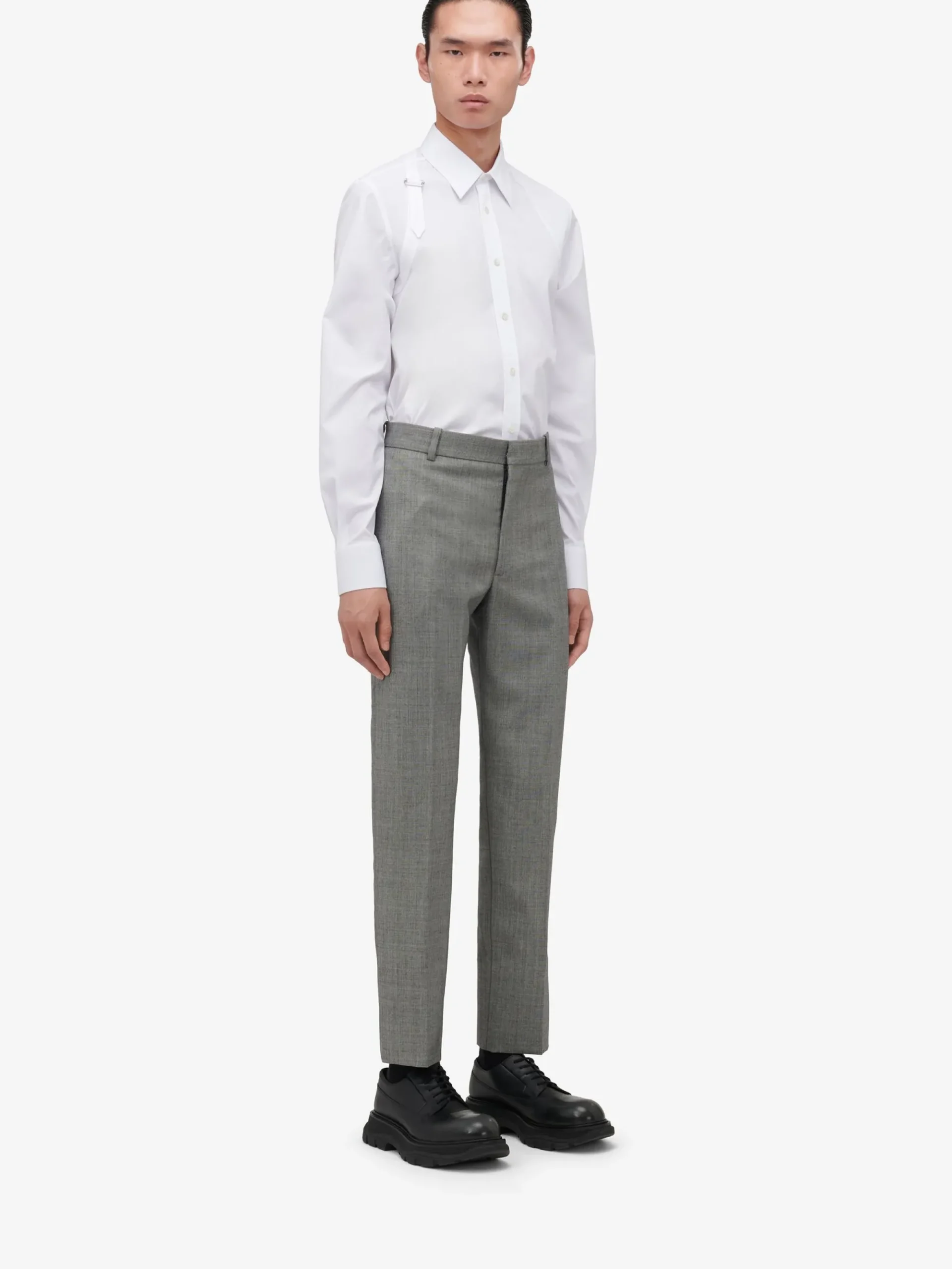 Men's Tailored Cigarette Trousers in >Alexander McQueen Flash Sale