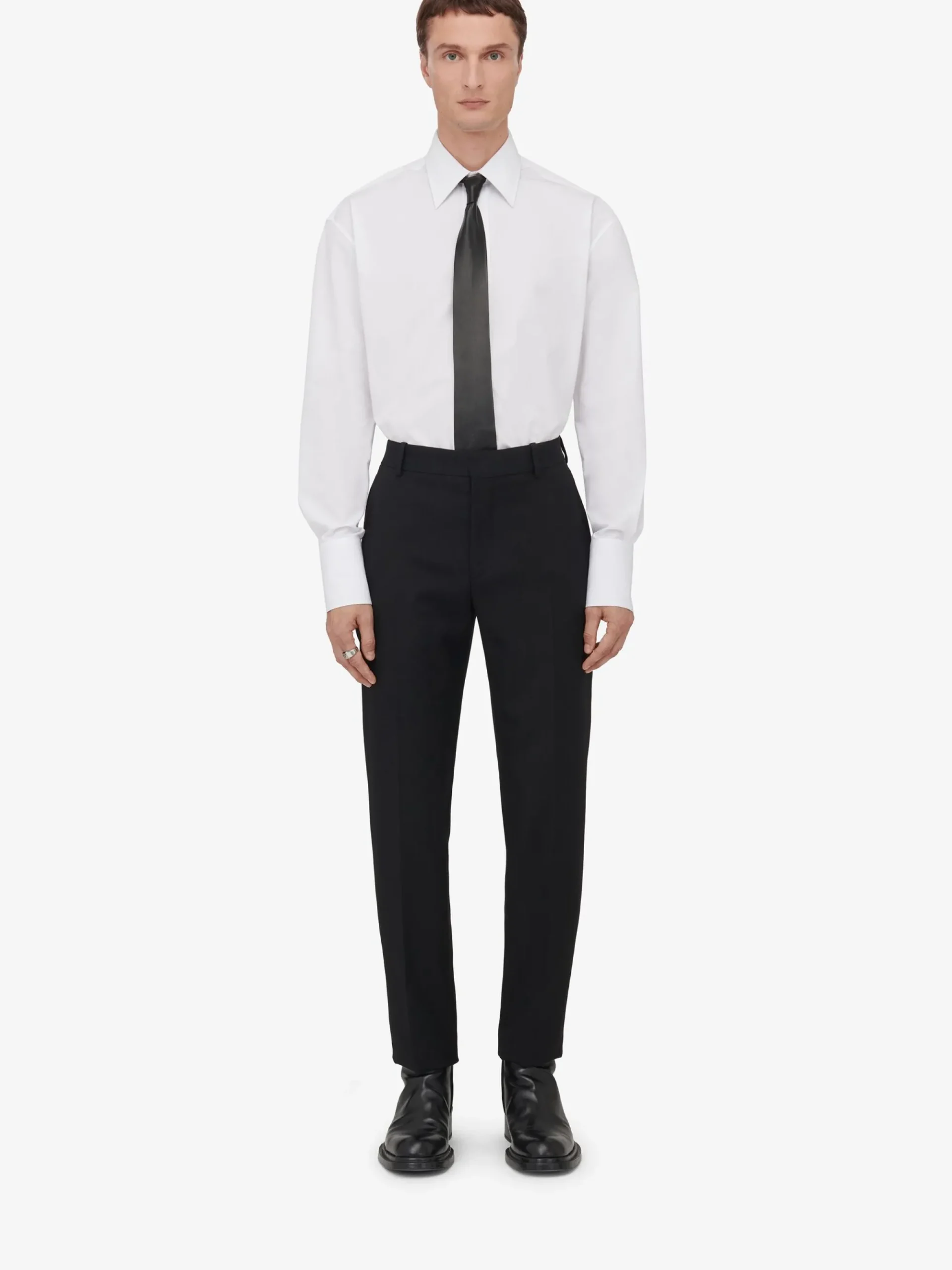 Men's Tailored Cigarette Trousers in >Alexander McQueen Discount