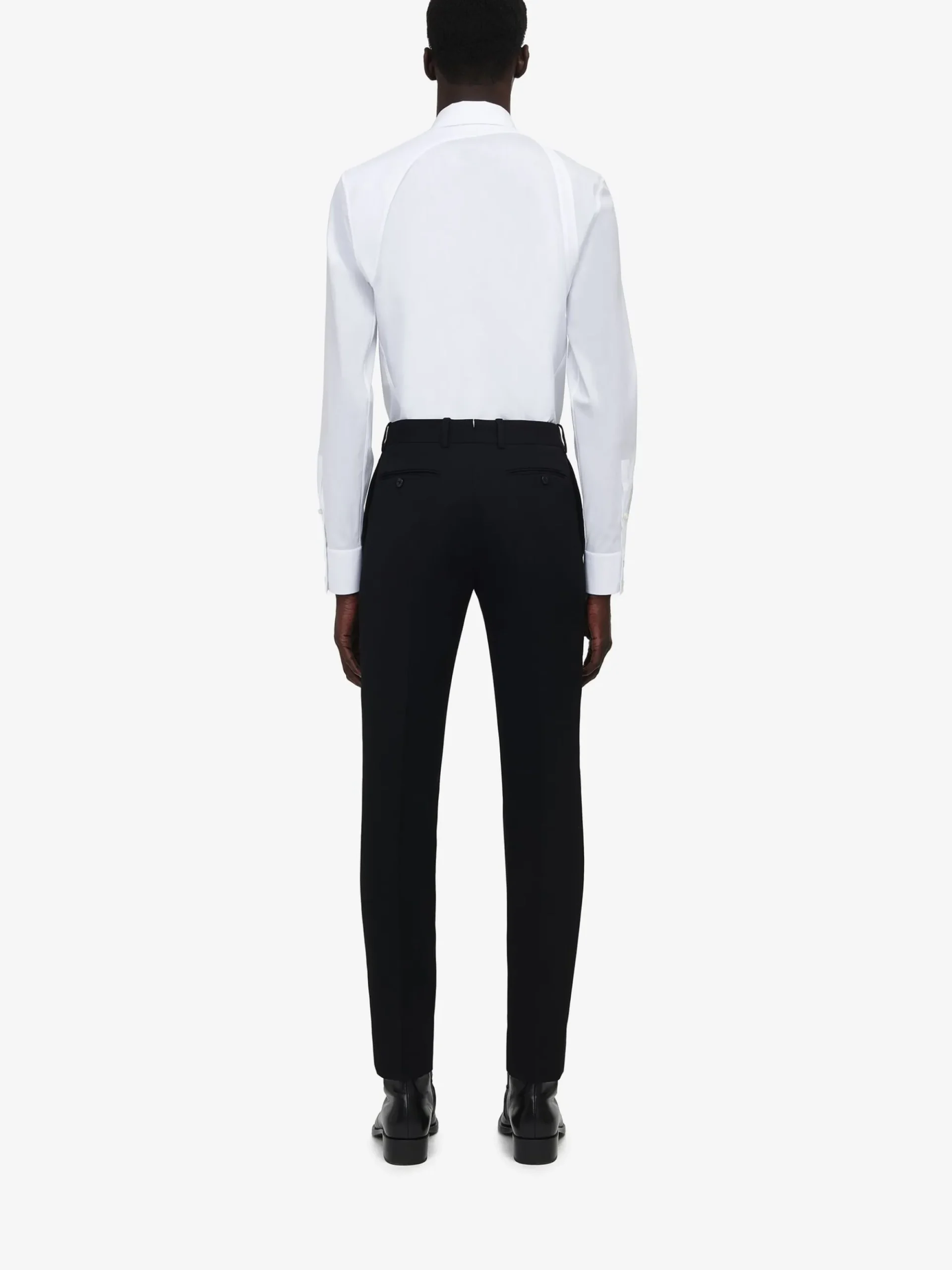 Men's Tailored Cigarette Trousers in >Alexander McQueen Shop
