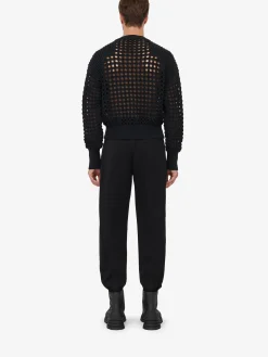 Men's Textured Mesh Jumper in ><noscript><img width=