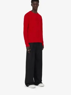 Men's Textured Skull Jumper in ><noscript><img width=