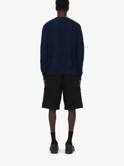 Men's Textured Skull Jumper in ><noscript><img width=