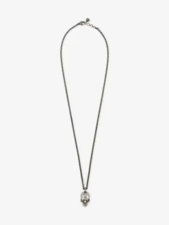 Men's The Knuckle Skull Necklace in >Alexander McQueen Online