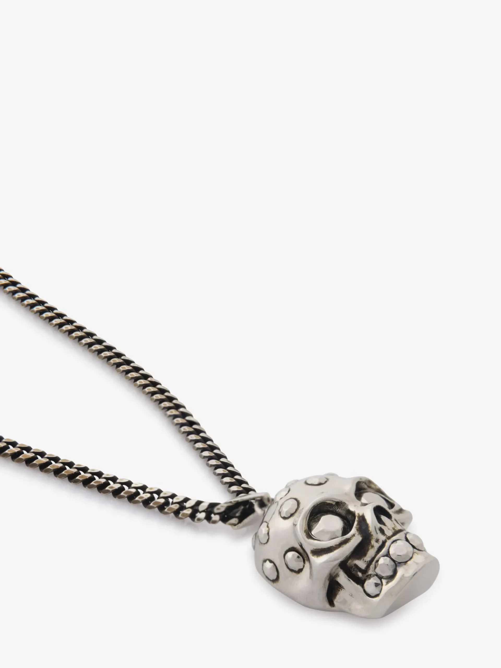 Men's The Knuckle Skull Necklace in >Alexander McQueen Online