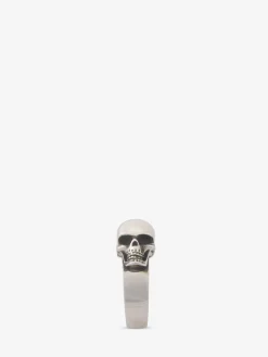 Men's The Side Skull Ring in ><noscript><img width=
