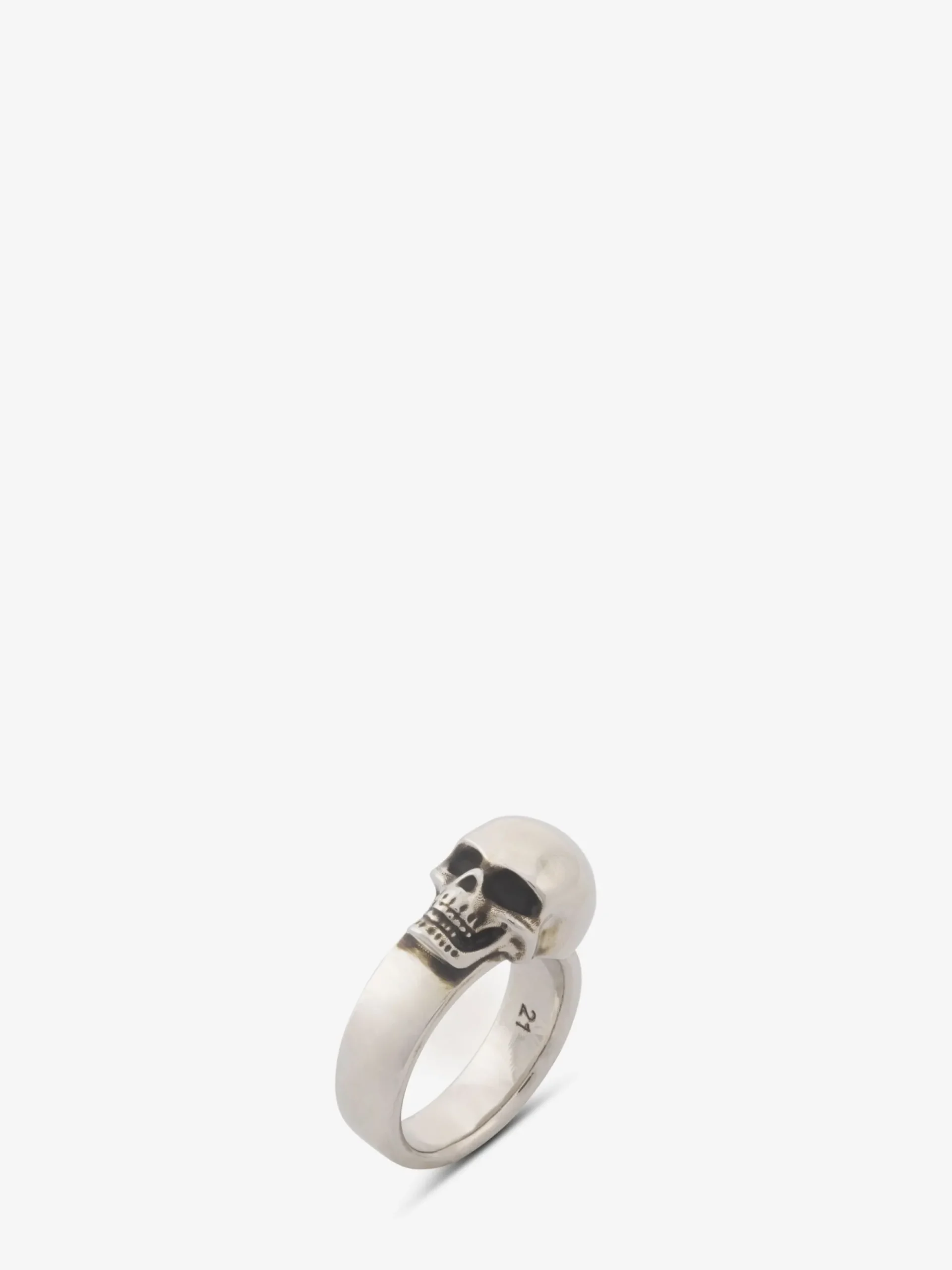 Men's The Side Skull Ring in >Alexander McQueen Best