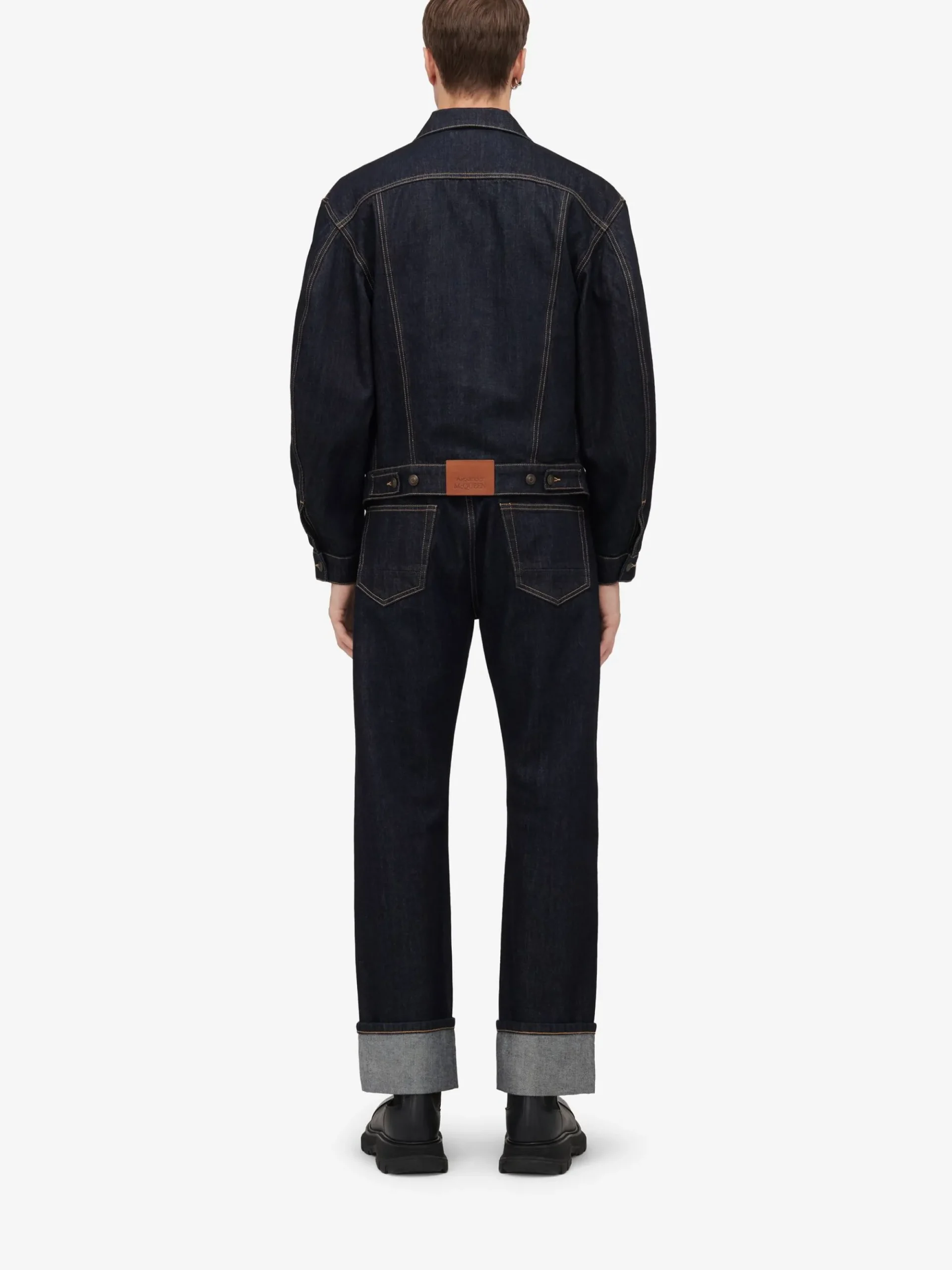 Men's Turn-up Jeans in >Alexander McQueen Best Sale