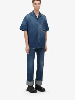 Men's Turn-up Jeans in ><noscript><img width=