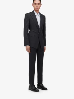 Men's Twisted Waist Single-breasted Jacket in ><noscript><img width=