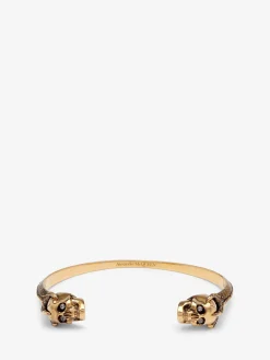 Men's Victorian Skull Cuff in >Alexander McQueen Cheap