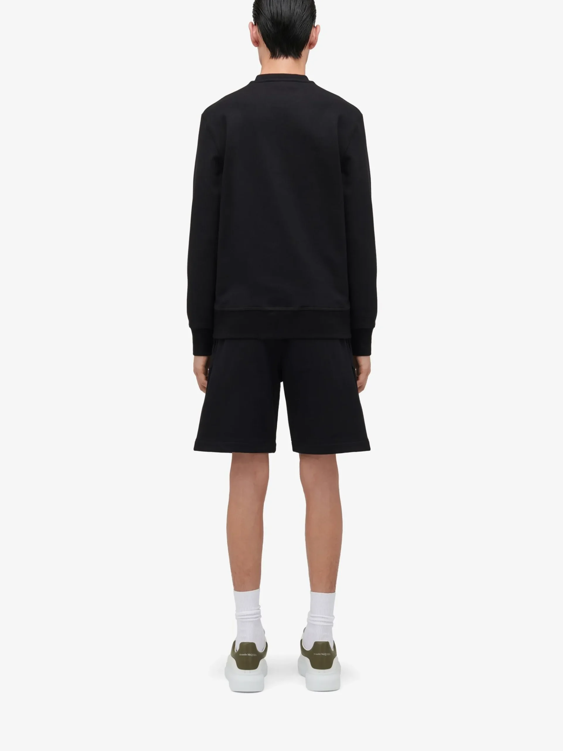Men's Warped Logo Shorts in >Alexander McQueen Clearance