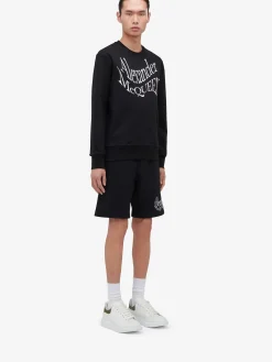 Men's Warped Logo Sweatshirt in ><noscript><img width=