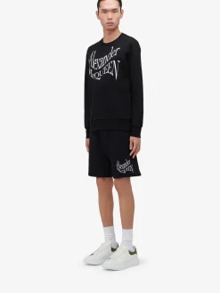 Men's Warped Logo Sweatshirt in ><noscript><img width=