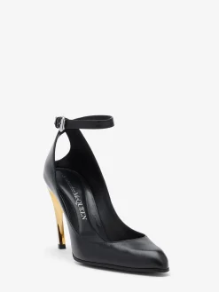 Women's Armadillo Ankle Strap Pump in ><noscript><img width=