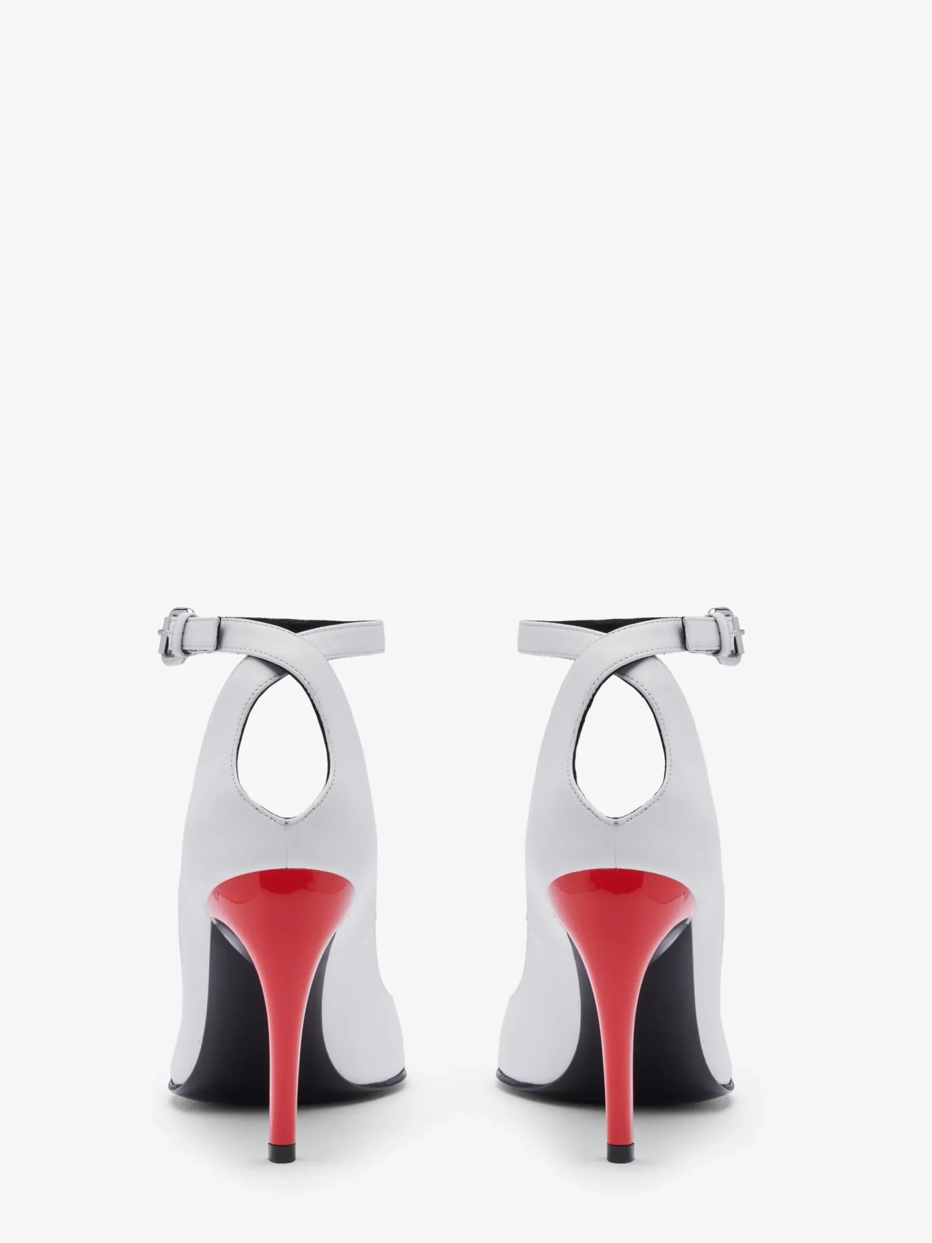 Women's Armadillo Ankle Strap Pump in >Alexander McQueen Shop