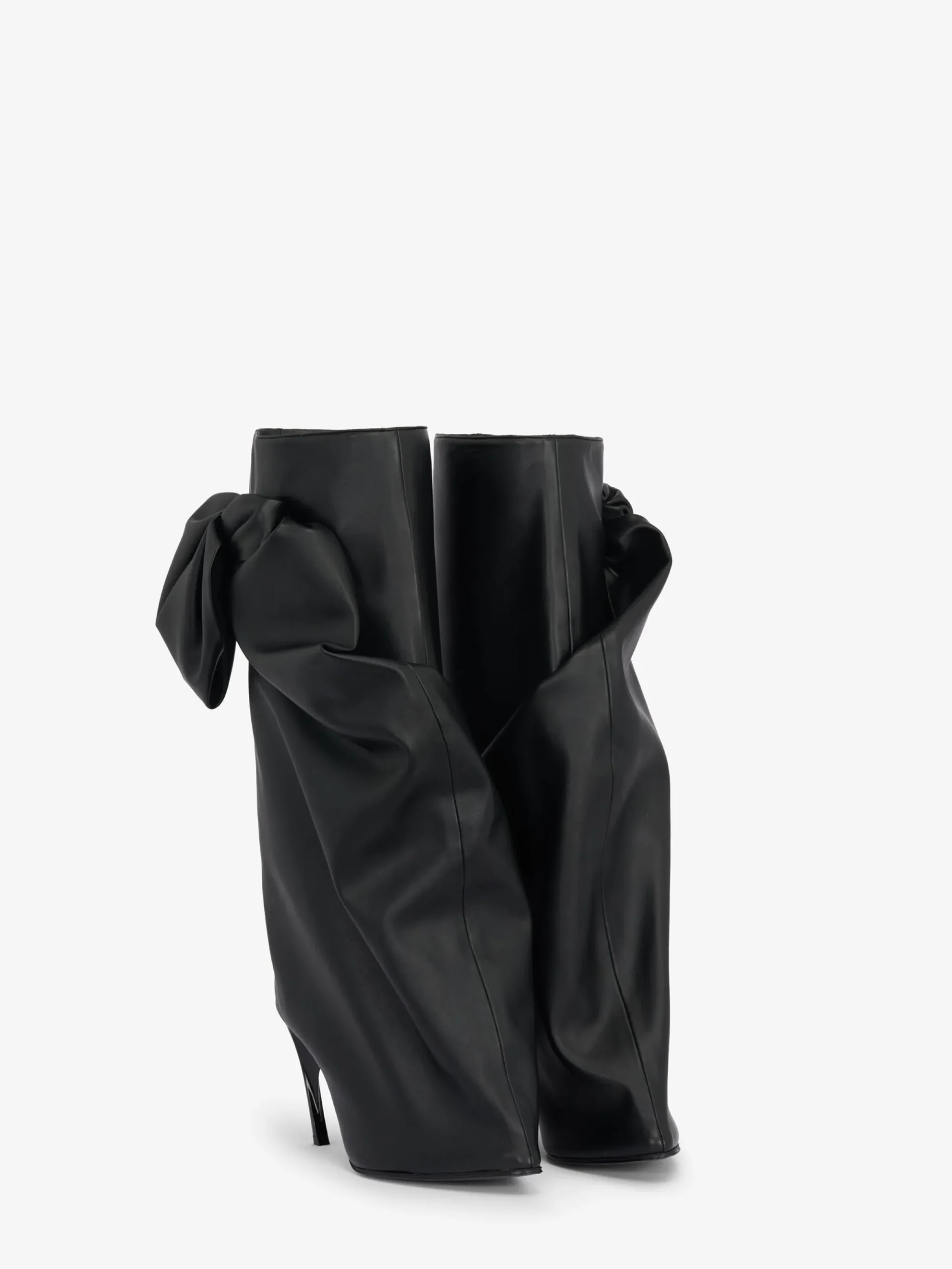 Women's Armadillo Bow Boot in >Alexander McQueen Outlet