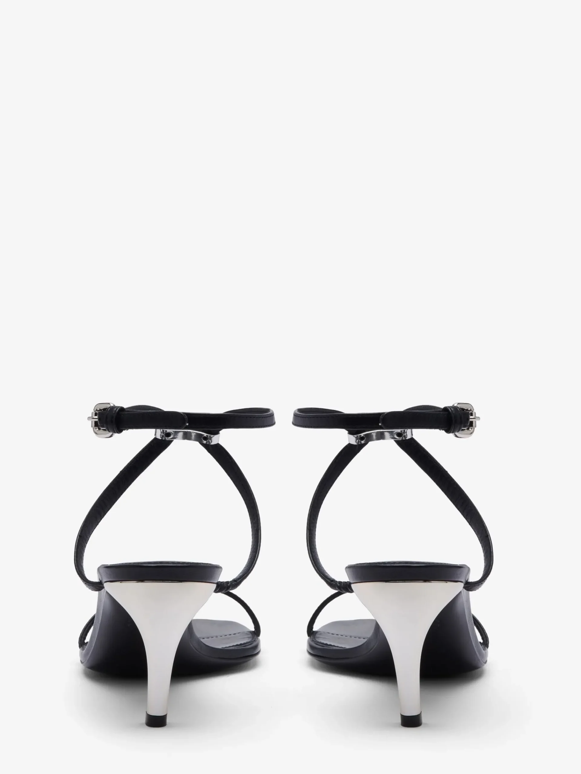 Women's Armadillo Metal Bar Sandal in >Alexander McQueen Shop