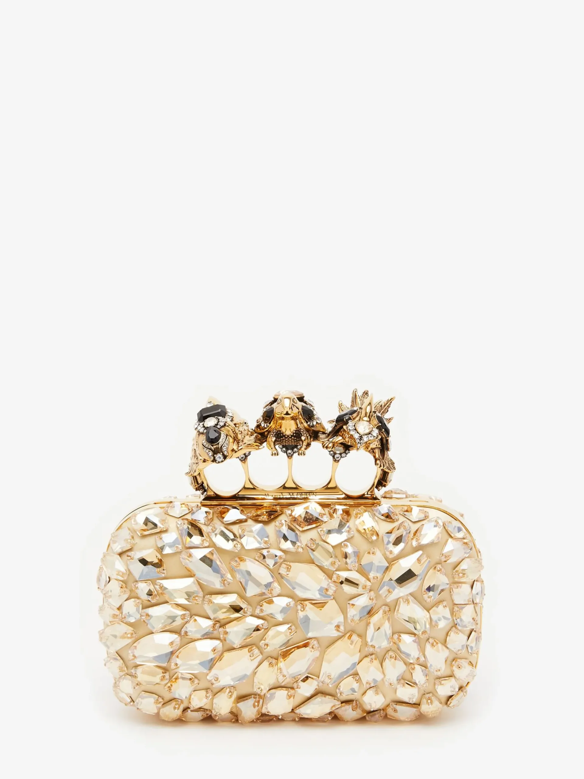 Women's Bosch Knuckle Clutch in >Alexander McQueen Fashion