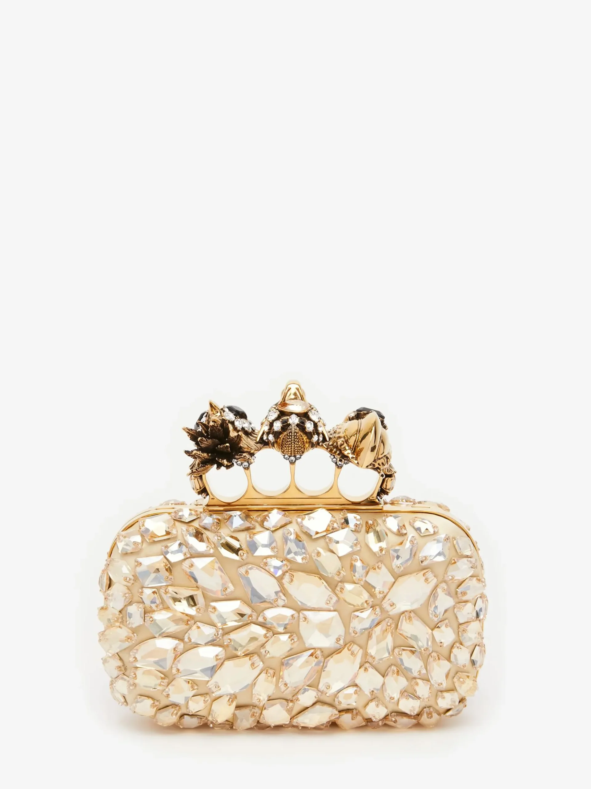 Women's Bosch Knuckle Clutch in >Alexander McQueen Fashion