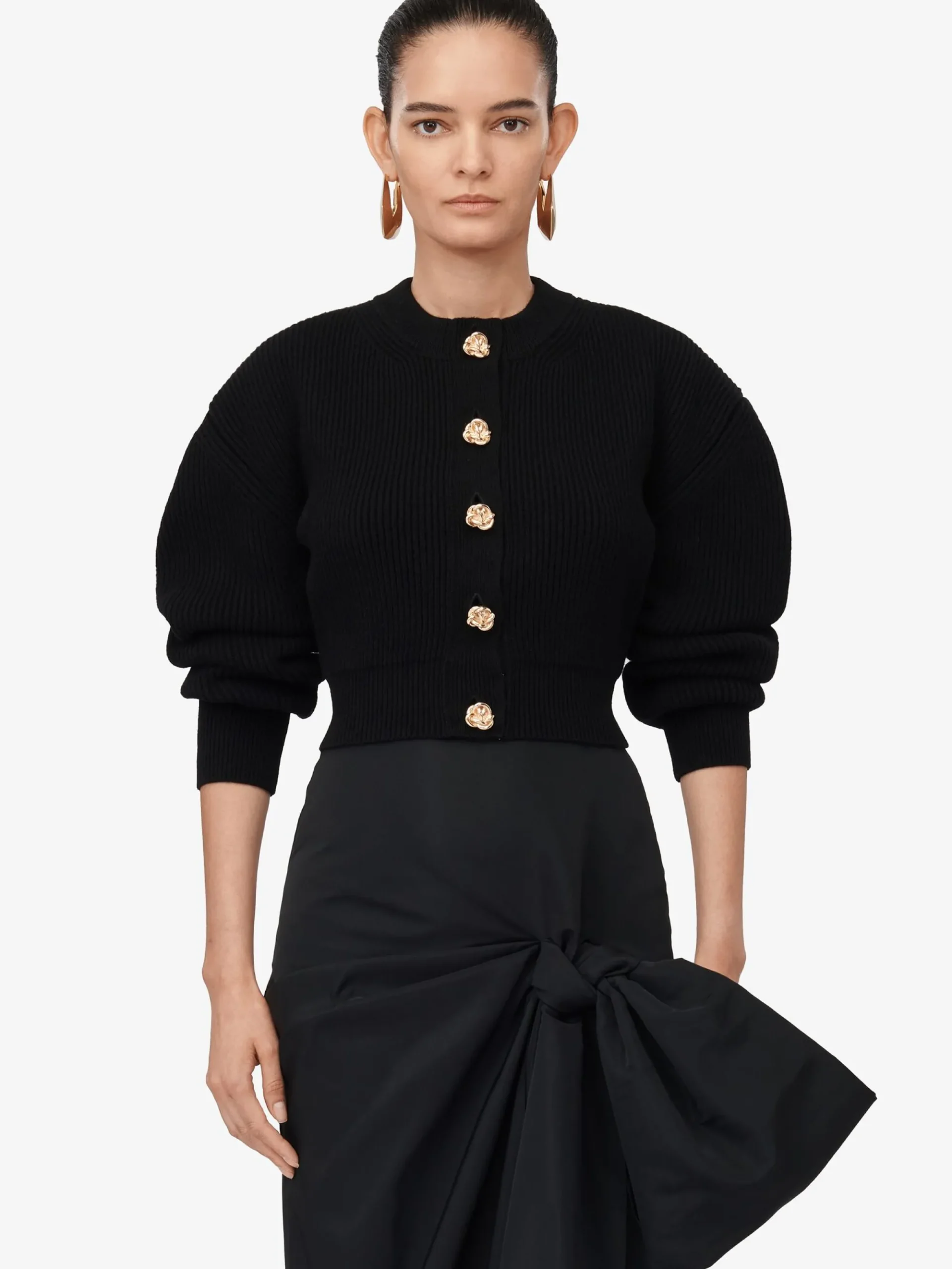 Women's Bow Detail Slim Skirt in >Alexander McQueen Discount