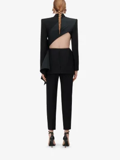 Women's Bow Slashed Jacket in ><noscript><img width=