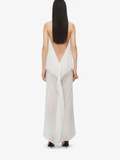 Women's Chiffon Shadow Rose Slip Dress in ><noscript><img width=