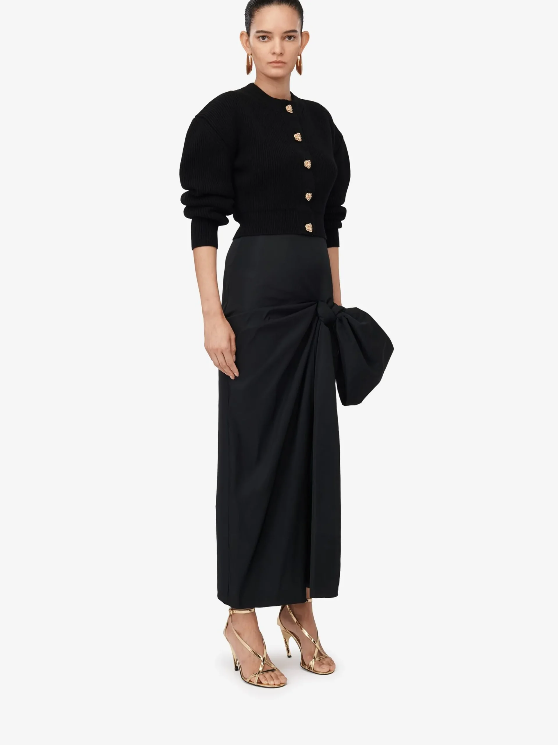 Women's Cocoon Sleeve Cardigan in >Alexander McQueen Store