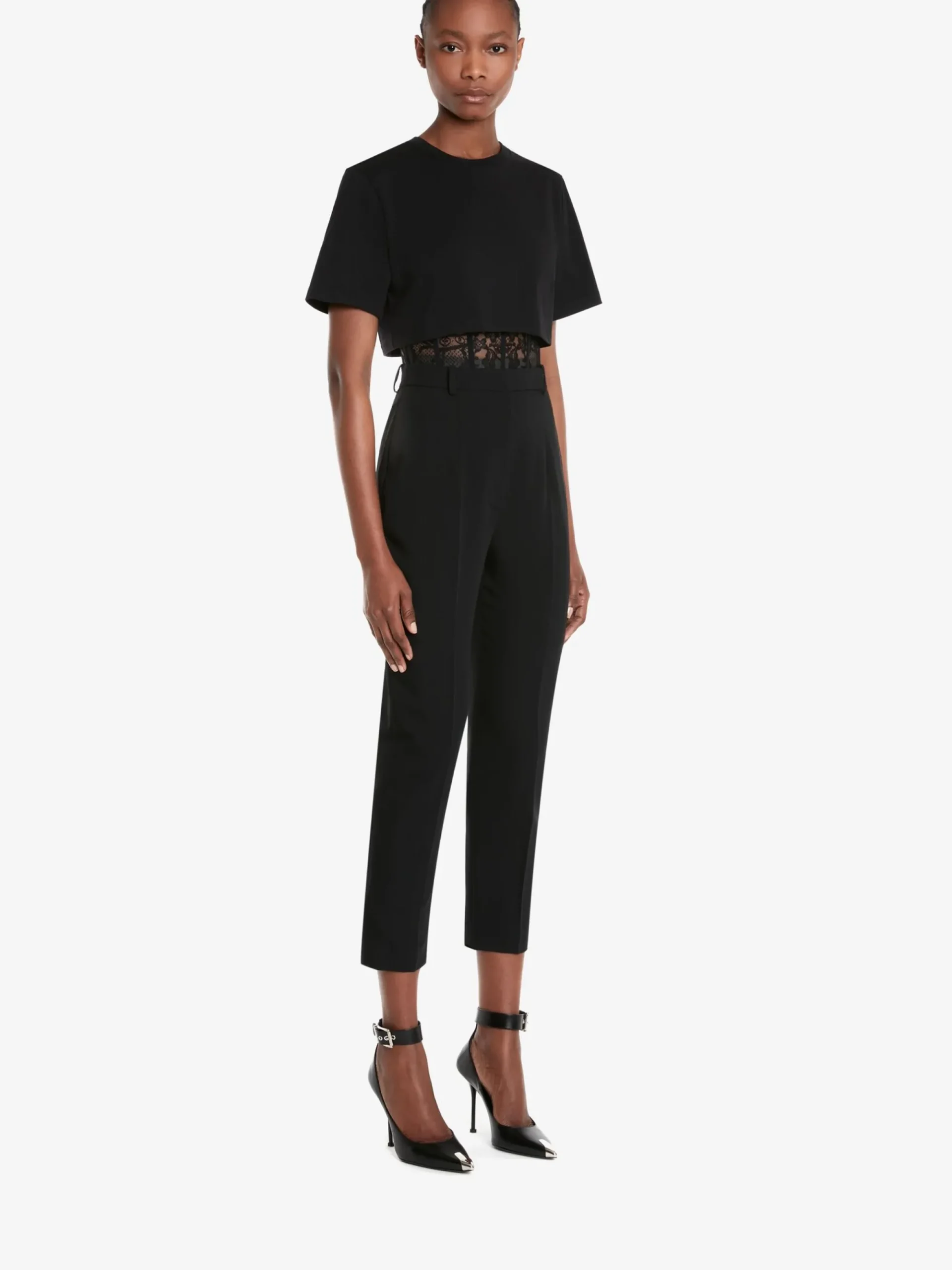 Women's Corset T-shirt in >Alexander McQueen Clearance