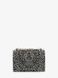 Women's Crystal-embellished Mini Jewelled Satchel in ><noscript><img width=
