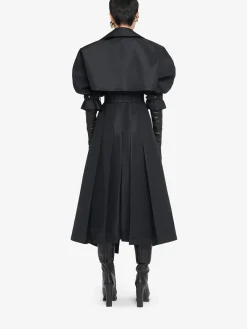 Women's Cutaway Trench Coat in ><noscript><img width=