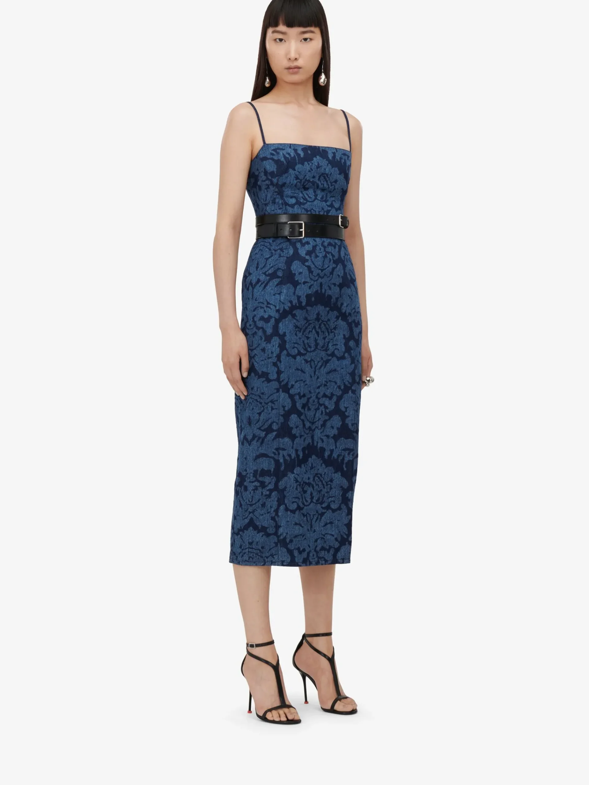 Women's Damask Pencil Dress in >Alexander McQueen New