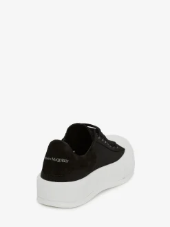 Women's Deck Lace Up Plimsoll in ><noscript><img width=