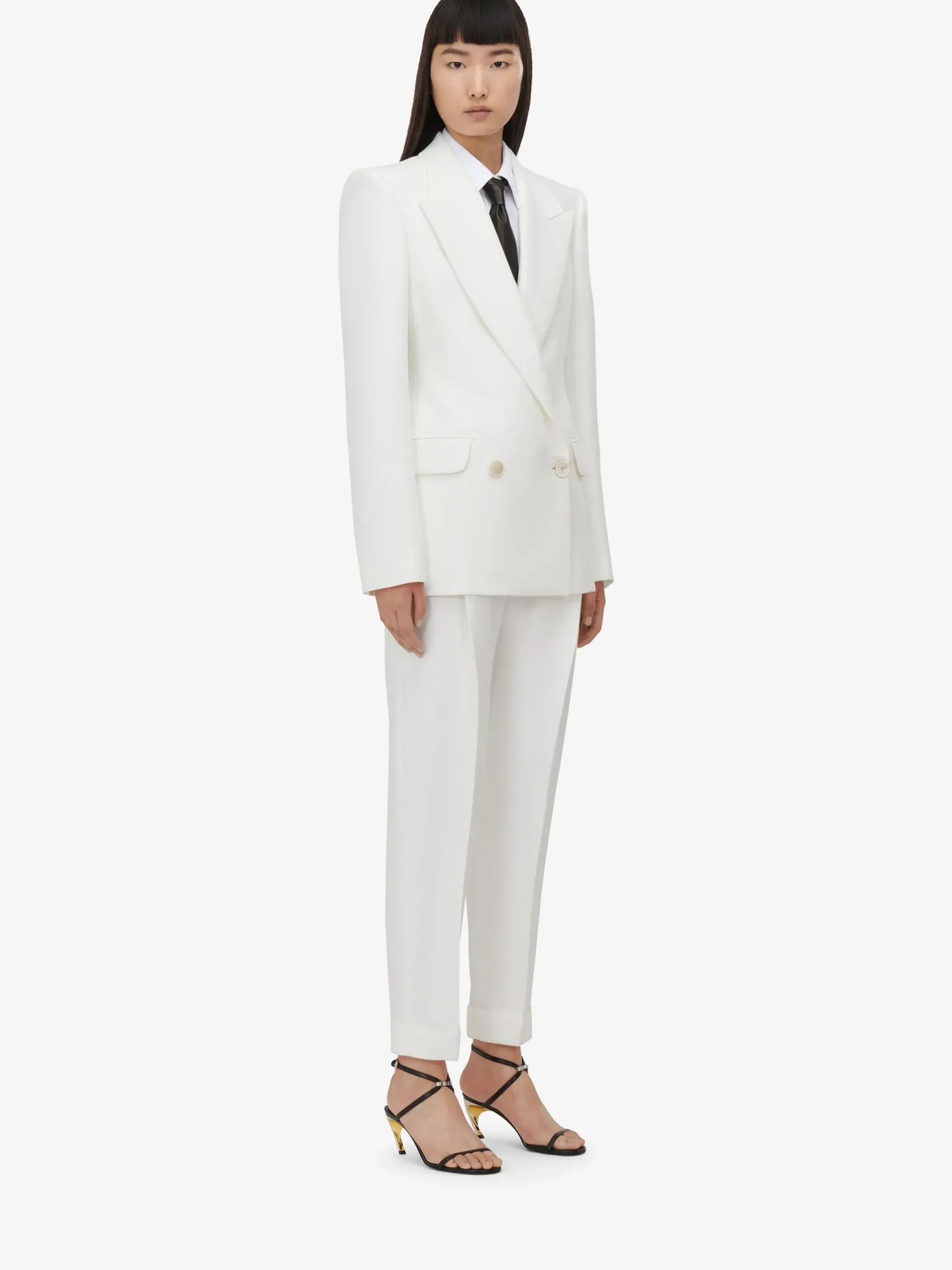 Women's Double-breasted Jacket in >Alexander McQueen Outlet