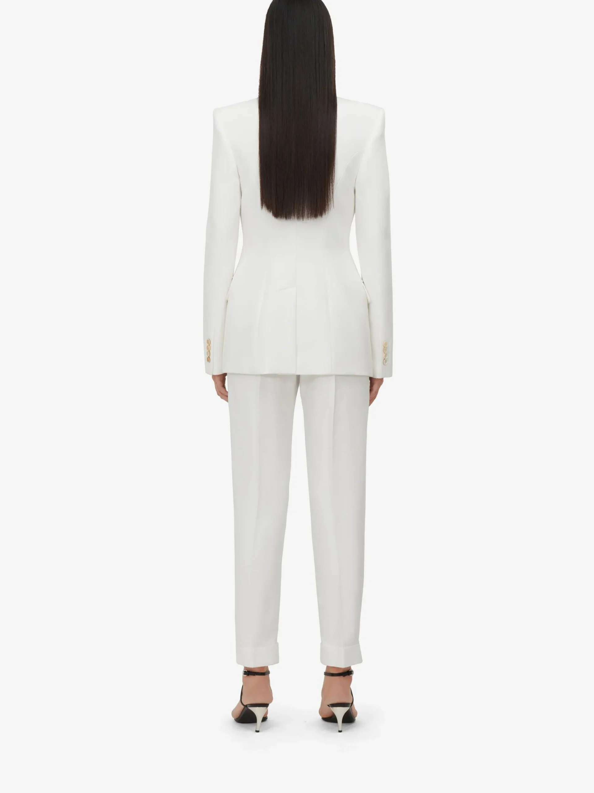 Women's Double-breasted Jacket in >Alexander McQueen Outlet