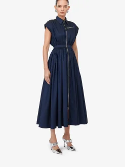 Women's Dropped Shoulder Shirt Dress in ><noscript><img width=