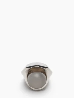 Women's Elongated Faceted Ring in ><noscript><img width=