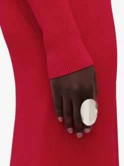 Women's Elongated Faceted Ring in ><noscript><img width=