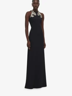 Women's Embroidered Evening Dress in ><noscript><img width=