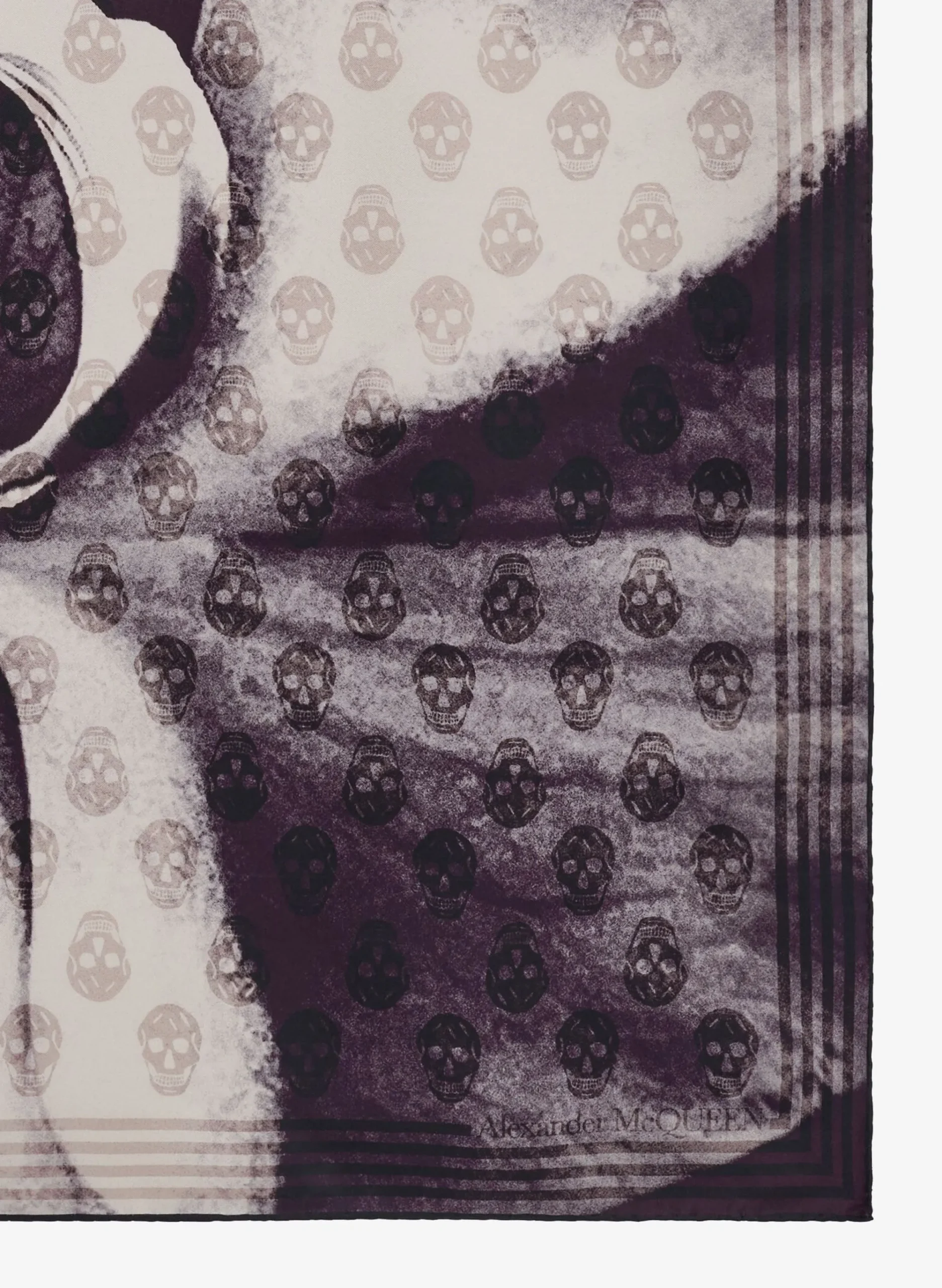 Women's Exploded Orchid Biker Foulard in >Alexander McQueen Fashion