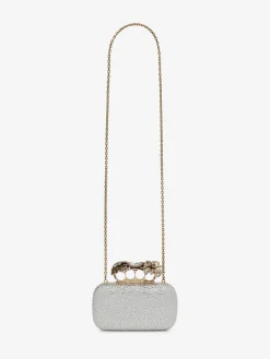 Women's Flower Knuckle Clutch in ><noscript><img width=
