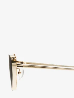 Women's Front Piercing Cat-eye Sunglasses in ><noscript><img width=
