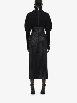 Women's Funnel Neck Knit Jumper in ><noscript><img width=