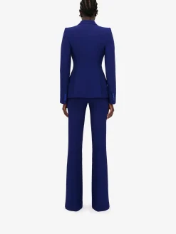 Women's High-waisted Narrow Bootcut Trousers in ><noscript><img width=