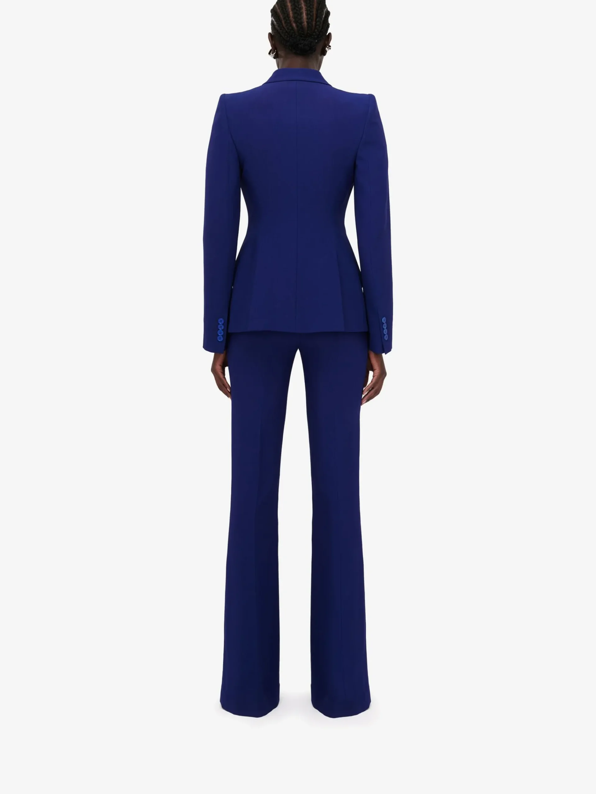 Women's High-waisted Narrow Bootcut Trousers in >Alexander McQueen Sale