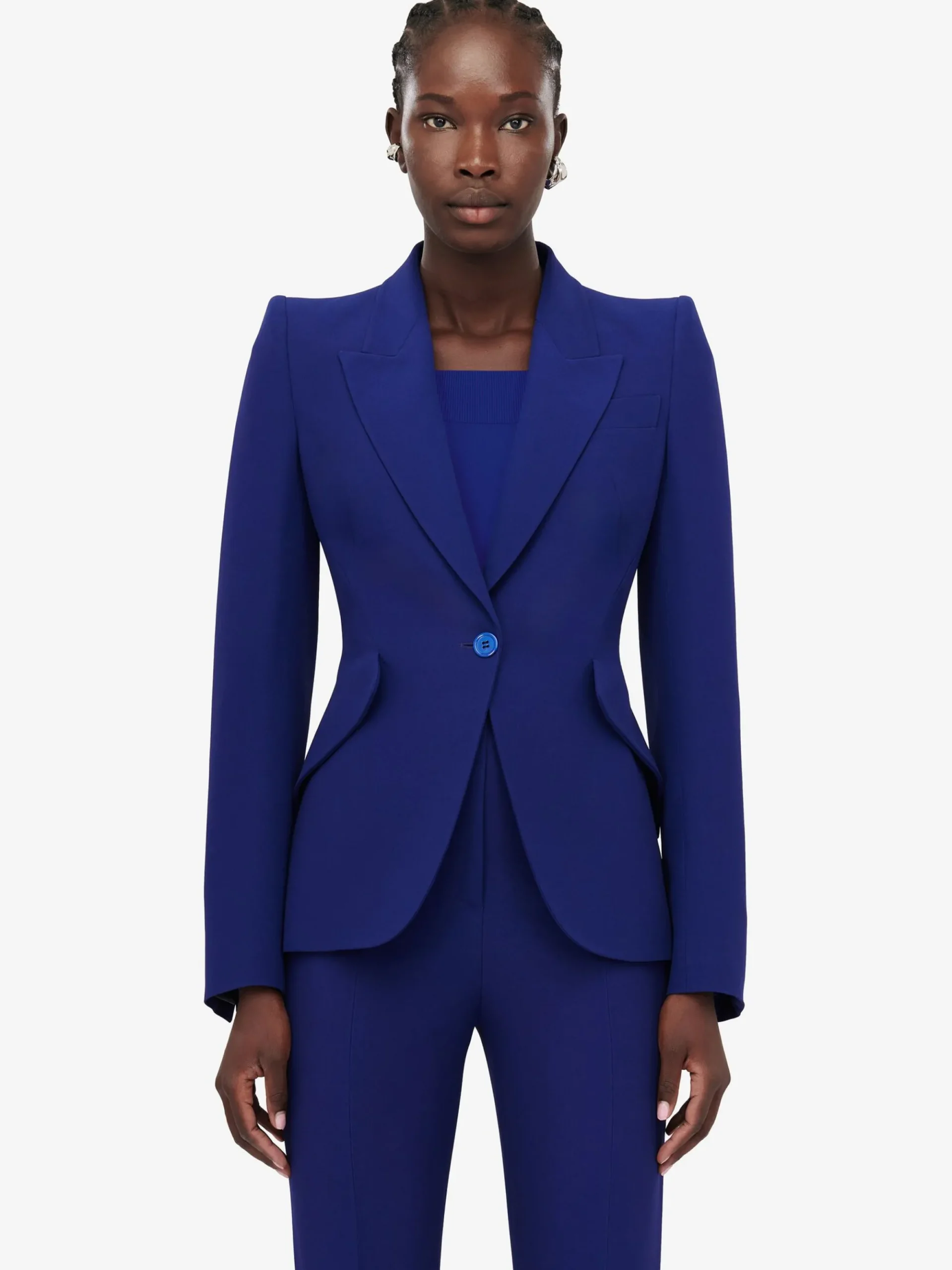 Women's High-waisted Narrow Bootcut Trousers in >Alexander McQueen Sale