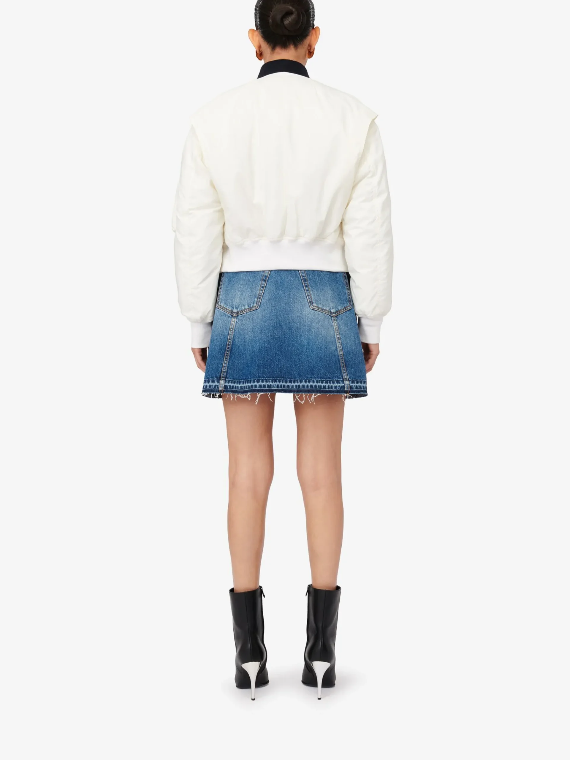 Women's Hybrid Military Bomber Jacket in >Alexander McQueen Cheap